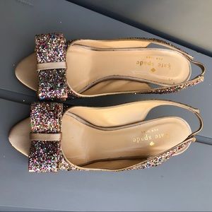 Kate Spade Open Toe Slingback Evening Pumps